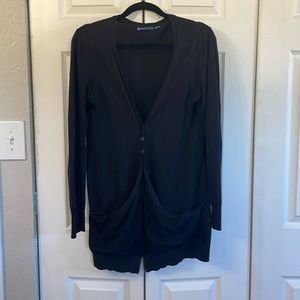 Simply Vera by Vera Wang Slouchy black cardigan Size L